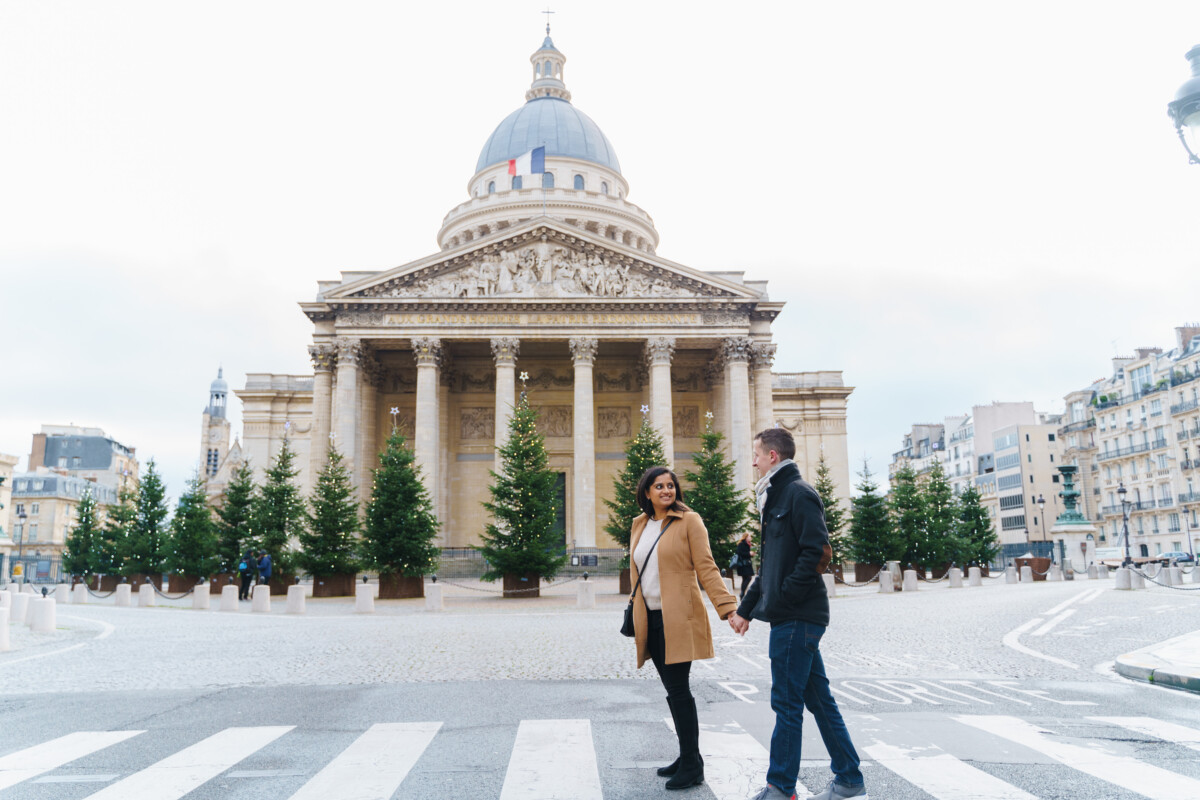 Honeymoon photoshoot Pantheon Paris by Eny Therese Photography