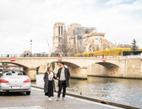 Honeymoon photoshoot around Paris by Eny Therese Photography
