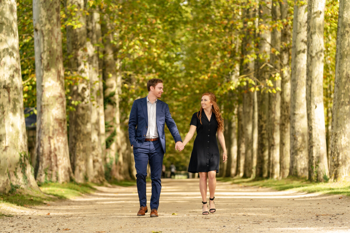 Engagement Photoshoot at Versailles by Eny Therese Photography