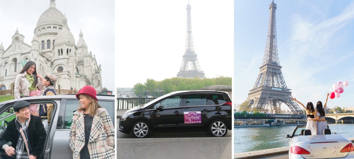 InMyCar : Photoshoot Tour around Paris