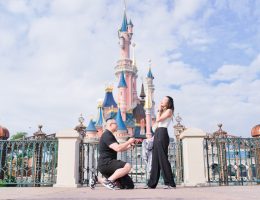 Disneyland Paris surprise proposal by Eny Therese Photography