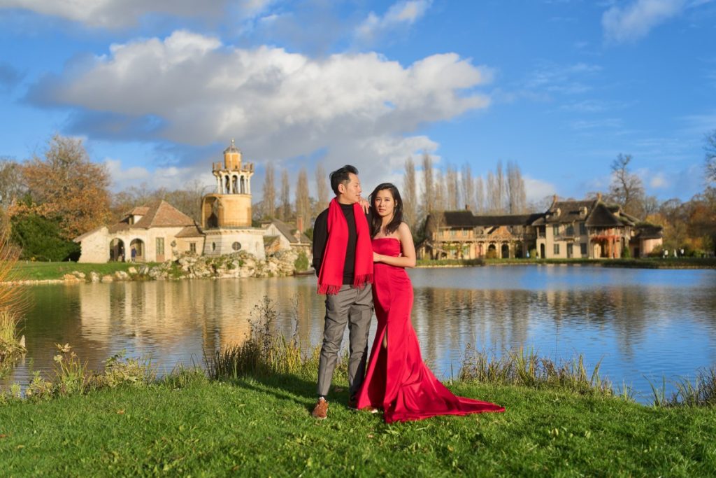 Prewedding in Queen's Hamlet Versailles