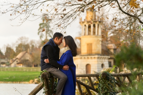 Autumn in Versailles prewedding photoshoot by Eny Therese Photography