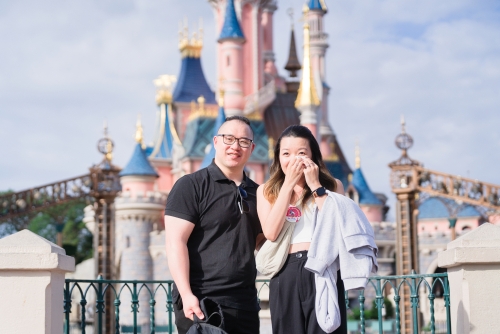 Disneyland Paris surprise proposal