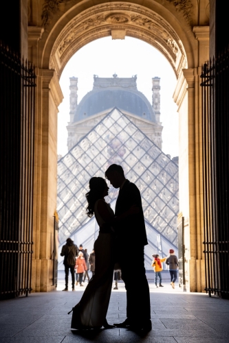 Paris Prewedding at Louvre