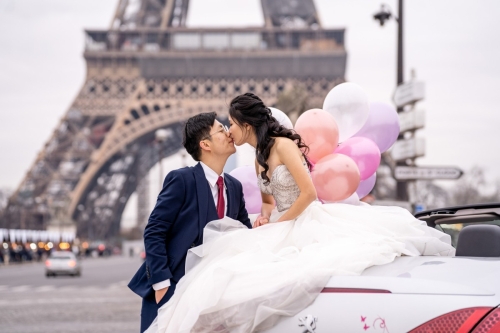 Prewedding in Paris by Eny Therese